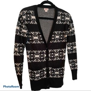 Mossimo Women’s Size XS Black/Grey Sweater